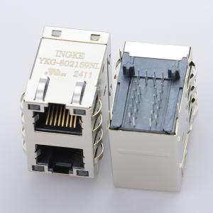 YKG-802159NL RJ45 Magjack Ethernet Connector 2x1 1000Base-T Magnetic Jack